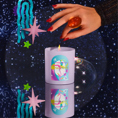 Cosmic Light Candle - Soft Glow